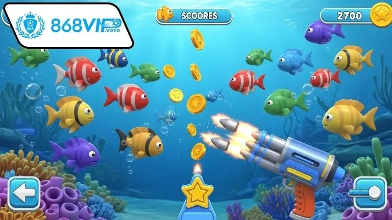 Hướng dẫn chơi game bắn cá 868vip chi tiết từ A-Z 2 Hướng dẫn chơi game bắn cá 868vip cho người mới