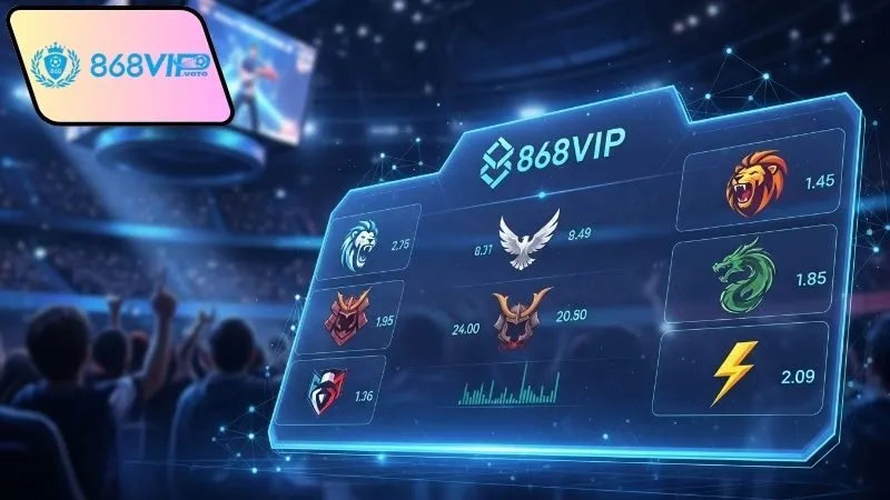 Lợi ích của hệ thống kèo cược esports ổn định 868vip
